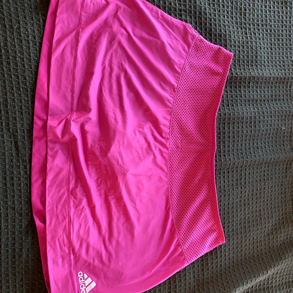 Pink Adidas Tennis Skirt